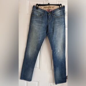 NWT MAVI‎ Jeans Women’s 29x32 Wash Blue Stretch Mid Rise Straight Pants